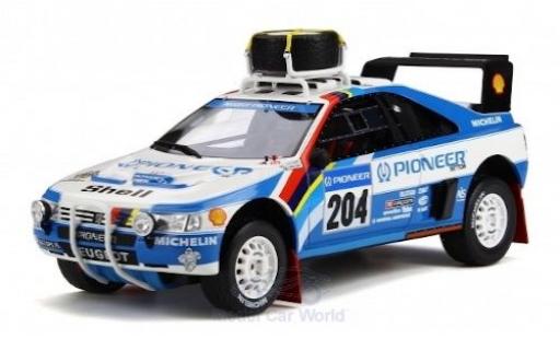 Peugeot 405 1/18 Ottomobile T16 Grand Raid No.204 Rallye Paris Dakar 1989 A.Vatanen/B.Berglund miniature