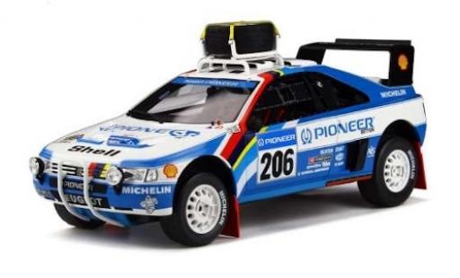 Peugeot 405 1/18 Ottomobile T16 Grand Raid No.206 Rallye Paris Dakar 1989 J.Ickx/C.Tarin miniature