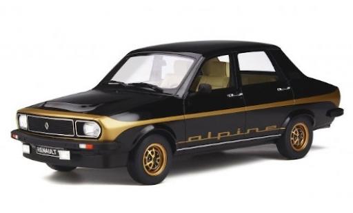 Miniature Renault 12 1/18 Ottomobile Alpine noire 1978 Renault 12 1/18 Ottomobile Alpine noire 1978 miniature
