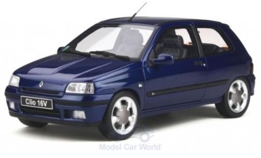 Miniature Renault Clio 1/18 Ottomobile 16V (Phase 2) metallise bleue 1995 Renault Clio 1/18 Ottomobile 16V (Phase 2) metallise bleue 1995 miniature