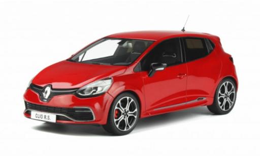 Renault Clio 1/18 Ottomobile IV R.S. Trophy 220 EDC metallise rouge 2016 miniature