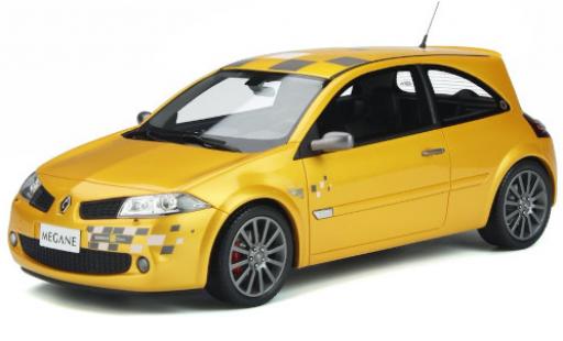Miniature Renault Megane 1/18 Ottomobile 2 R.S. F1 Team Edition metallise jaune 2006 Renault Megane 1/18 Ottomobile 2 R.S. F1 Team Edition metallise jaune 2006 miniature