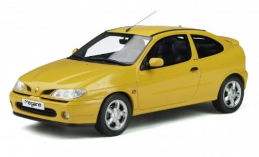 Miniature Renault Megane 1/18 Ottomobile Mk1 Coupe 2.0 16V jaune 1999 Renault Megane 1/18 Ottomobile Mk1 Coupe 2.0 16V jaune 1999 miniature