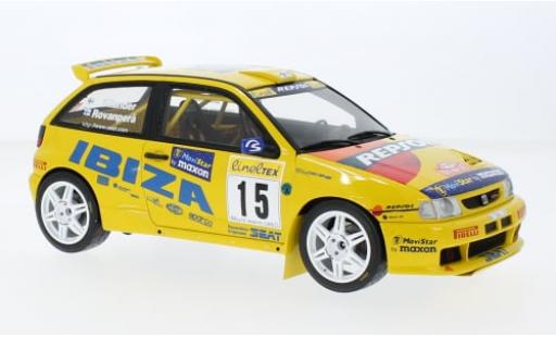 Miniature Seat Ibiza 1/18 Ottomobile Kit Car No.15 Rallye WM Rallye Monte Carlo 1998 1:18 Seat Ibiza 1/18 Ottomobile Kit Car No.15 Rallye WM Rallye Monte Carlo 1998 1:18 miniature