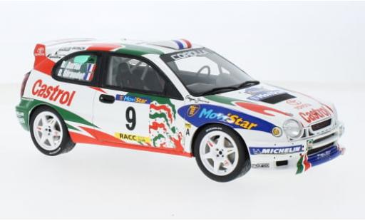 Miniature Toyota Corolla 1/18 Ottomobile WRC No.9 Team Europe Rallye WM Rallye Catalunya 1998 1:18 Toyota Corolla 1/18 Ottomobile WRC No.9 Team Europe Rallye WM Rallye Catalunya 1998 1:18 miniature