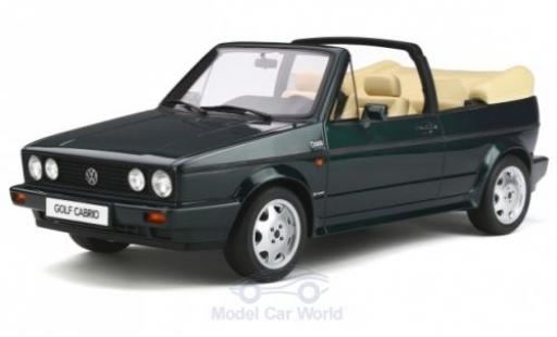 Miniature Volkswagen Golf 1/12 Ottomobile I Cabriolet Classic Line metallise verte 1992 Volkswagen Golf 1/12 Ottomobile I Cabriolet Classic Line metallise verte 1992 miniature