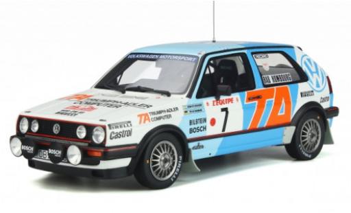 Miniature Volkswagen Golf 1/18 Ottomobile II GTI 16V Gr.A No.7 Motorsport TA Triumph-Adler Computer Rallye WM Rally Monte 1987 K.Eriksson/P.Diekmann Volkswagen Golf 1/18 Ottomobile II GTI 16V Gr.A No.7 Motorsport TA Triumph-Adler Computer Rallye WM Rally Monte 1987 K.Eriksson/P.Diekmann miniature