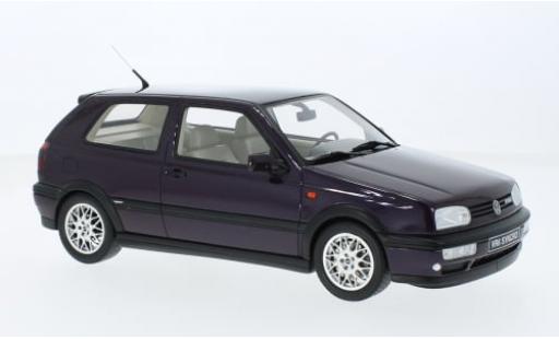 Miniature Volkswagen Golf 1/18 Ottomobile III VR6 Syncro metallise violette 1995 1:18 Volkswagen Golf 1/18 Ottomobile III VR6 Syncro metallise violette 1995 1:18 miniature