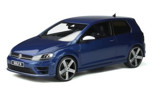 Miniature Volkswagen Golf 1/18 Ottomobile VII R metallise bleue 2014 Volkswagen Golf 1/18 Ottomobile VII R metallise bleue 2014 miniature