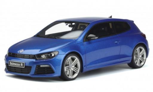 Miniature Volkswagen Scirocco 1/18 Ottomobile III R metallise bleue 2008 Volkswagen Scirocco 1/18 Ottomobile III R metallise bleue 2008 miniature