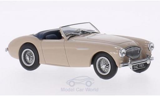Miniature Austin Healey 100 1/43 Oxford BN1 beige RHD Austin Healey 100 1/43 Oxford BN1 beige RHD miniature