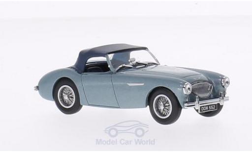 Miniature Austin Healey 100 1/43 Oxford BN1 metallise bleue/bleue RHD Austin Healey 100 1/43 Oxford BN1 metallise bleue/bleue RHD miniature