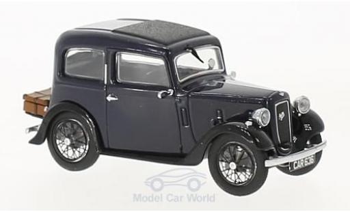 Miniature Austin Seven 1/43 Oxford Ruby Saloon bleue RHD Austin Seven 1/43 Oxford Ruby Saloon bleue RHD miniature