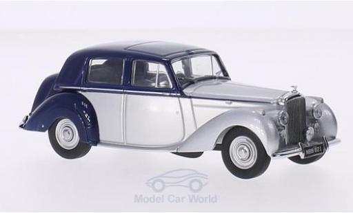 Miniature Bentley Mark 6 1/43 Oxford MK VI bleue/grise RHD Bentley Mark 6 1/43 Oxford MK VI bleue/grise RHD miniature