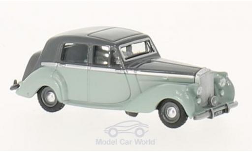 Miniature Bentley Mark 6 1/76 Oxford MkVI grise/verte RHD Bentley Mark 6 1/76 Oxford MkVI grise/verte RHD miniature