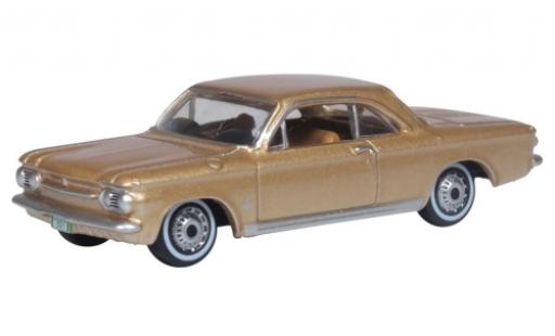 Miniature Chevrolet Corvair 1/87 Oxford Coupe metallise beige 1963 Chevrolet Corvair 1/87 Oxford Coupe metallise beige 1963 miniature