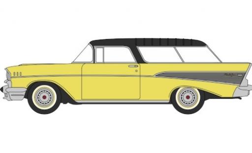 Chevrolet Nomad 1/87 Oxford jaune/noire 1957 miniature