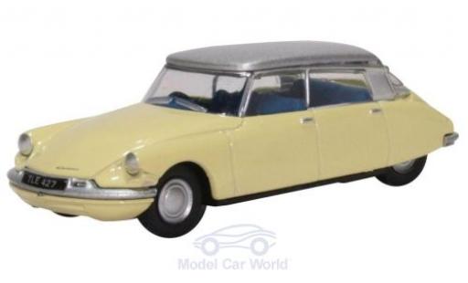 Miniature Citroen DS 1/76 Oxford 19 jaune/grise Citroen DS 1/76 Oxford 19 jaune/grise miniature