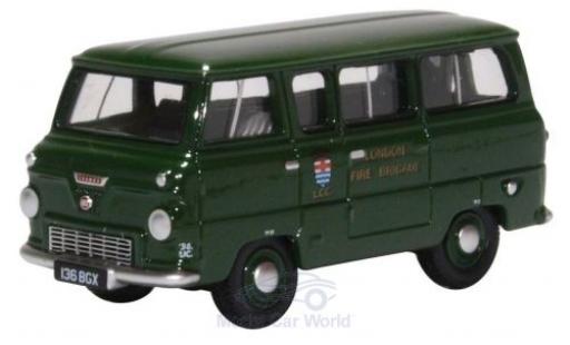 Miniature Ford 400E 1/76 Oxford Minibus verte London Fire Brigade Ford 400E 1/76 Oxford Minibus verte London Fire Brigade miniature