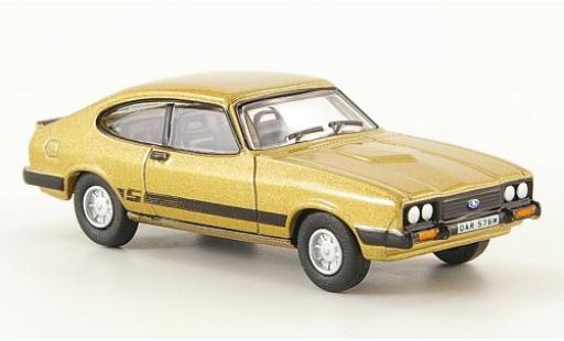 Miniature Ford Capri 1/76 Oxford Mk III gold Ford Capri 1/76 Oxford Mk III gold miniature