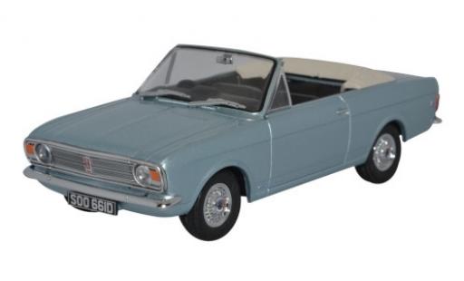 Miniature Ford Cortina 1/43 Oxford MkII Crayford Cabriolet metallise bleue RHD Verdeck ouvert Ford Cortina 1/43 Oxford MkII Crayford Cabriolet metallise bleue RHD Verdeck ouvert miniature