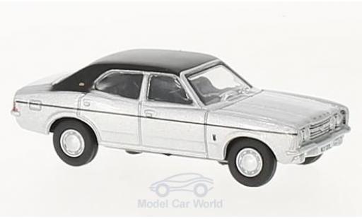 Ford Cortina 1/76 Oxford MKIII grise/noire miniature