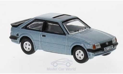 Miniature Ford Escort 1981 1/76 Oxford MK III XR3i metallise bleue 1981 Ford Escort 1981 1/76 Oxford MK III XR3i metallise bleue 1981 miniature