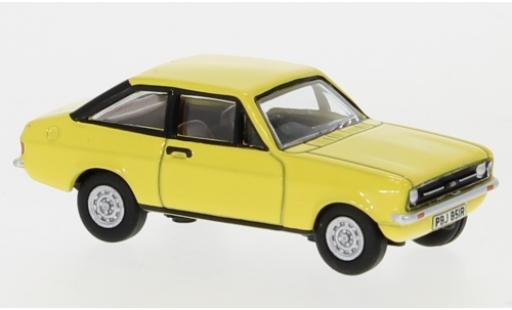 Miniature Ford Escort 1/76 Oxford Mk2 jaune RHD Ford Escort 1/76 Oxford Mk2 jaune RHD miniature