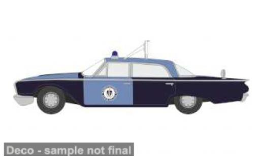 Ford Fairlane 1/87 Oxford Sedan 1960 Massachusetts State Police Radar Car 1:87 miniature