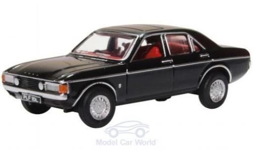 Ford Granada 1/76 Oxford MKI noire miniature