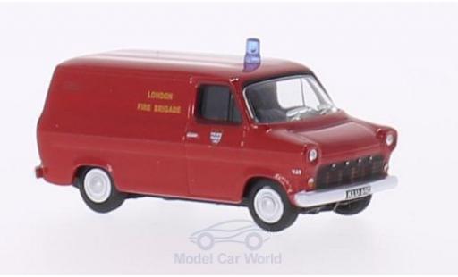 Ford Transit 1/76 Oxford Mk1 RHD London Fire Brigade miniature