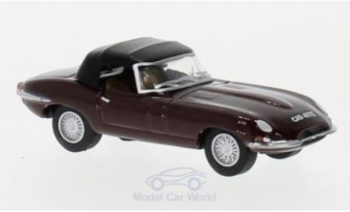 Miniature Jaguar E-Type 1/76 Oxford Cabriolet rouge Jaguar E-Type 1/76 Oxford Cabriolet rouge miniature