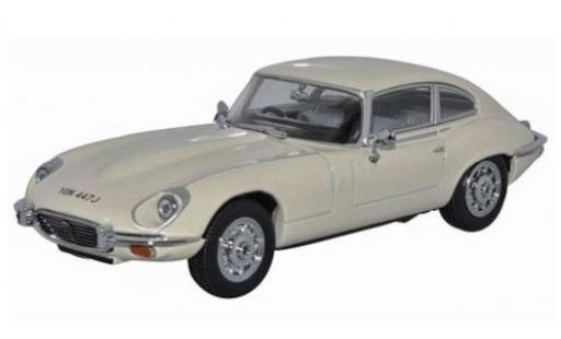 Miniature Jaguar E-Type 1/43 Oxford Coupe V12 beige RHD Jaguar E-Type 1/43 Oxford Coupe V12 beige RHD miniature