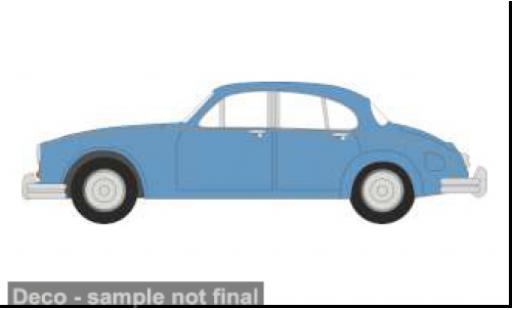 Miniature Jaguar MK 1/76 Oxford 2 bleue 1:76 Jaguar MK 1/76 Oxford 2 bleue 1:76 miniature