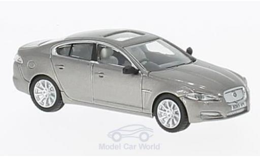 Miniature Jaguar XF 1/76 Oxford metallise grise Jaguar XF 1/76 Oxford metallise grise miniature