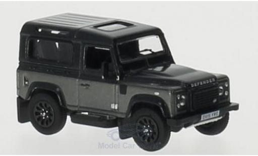 Miniature Land Rover Defender 1/76 Oxford 90 grise/grise RHD Station Wagon Land Rover Defender 1/76 Oxford 90 grise/grise RHD Station Wagon miniature