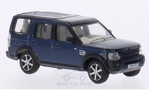 Miniature Land Rover Discovery 1/76 Oxford 3 metallise bleue RHD Land Rover Discovery 1/76 Oxford 3 metallise bleue RHD miniature