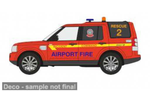 Miniature Land Rover Discovery 1/76 Oxford 4 Dublin Airport Fire Service 1:76 Land Rover Discovery 1/76 Oxford 4 Dublin Airport Fire Service 1:76 miniature