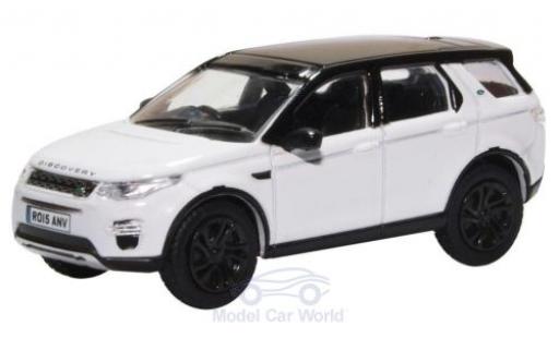Miniature Land Rover Discovery 1/76 Oxford Sport blanche/noire Land Rover Discovery 1/76 Oxford Sport blanche/noire miniature