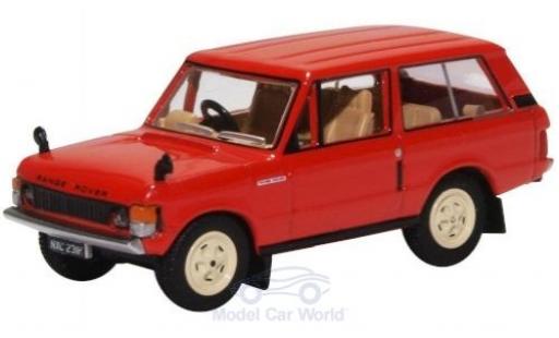 Miniature Land Rover Range Rover 1/76 Oxford Classic rouge Land Rover Range Rover 1/76 Oxford Classic rouge miniature