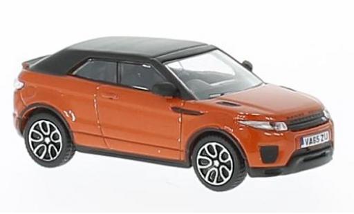 Miniature Land Rover Range Rover 1/76 Oxford Evoque Cabriolet orange RHD Land Rover Range Rover 1/76 Oxford Evoque Cabriolet orange RHD miniature