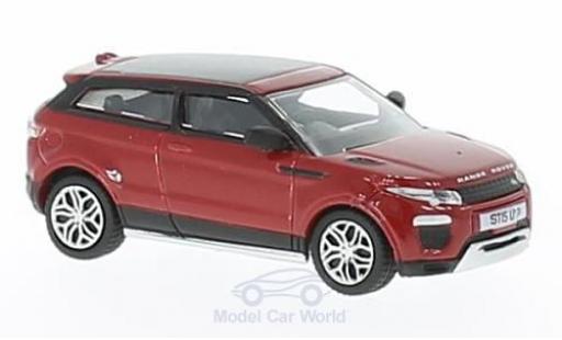 Miniature Land Rover Range Rover 1/76 Oxford Evoque Coupe rouge RHD Land Rover Range Rover 1/76 Oxford Evoque Coupe rouge RHD miniature