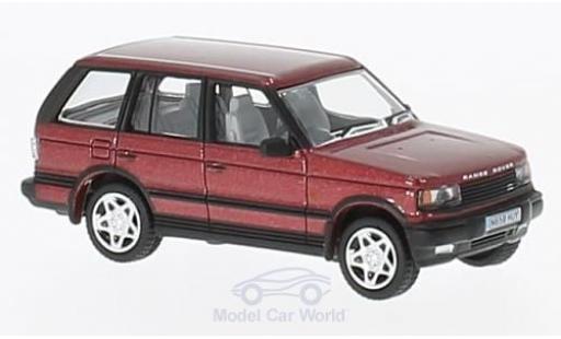 Miniature Land Rover Range Rover 1/76 Oxford P38 metallise rouge Land Rover Range Rover 1/76 Oxford P38 metallise rouge miniature