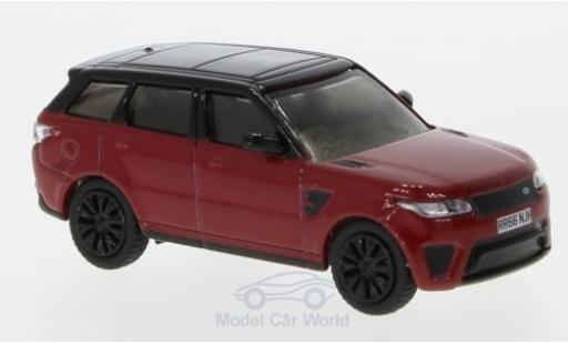 Miniature Land Rover Range Rover 1/76 Oxford Sport SVR rouge/noire Land Rover Range Rover 1/76 Oxford Sport SVR rouge/noire miniature
