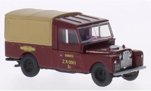 Miniature Land Rover Series 1 1/76 Oxford 109 Canvas RHD British Rail Land Rover Series 1 1/76 Oxford 109 Canvas RHD British Rail miniature