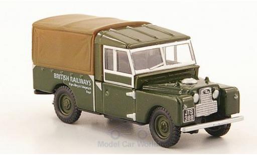 Miniature Land Rover Series 1 1/76 Oxford 109 oliv/marron British Railways Land Rover Series 1 1/76 Oxford 109 oliv/marron British Railways miniature