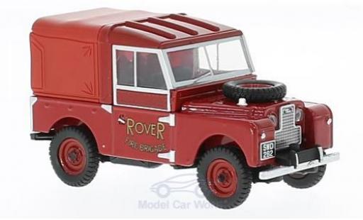 Miniature Land Rover Series 1 1/43 Oxford 88 RHD Rover Fire Brigade Hard Top Land Rover Series 1 1/43 Oxford 88 RHD Rover Fire Brigade Hard Top miniature