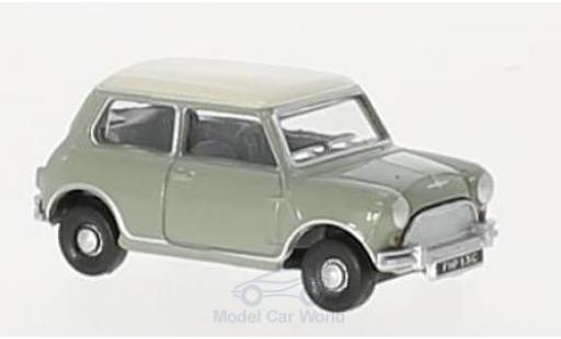 Miniature Mini Cooper D 1/76 Oxford grise/beige RHD Mini Cooper D 1/76 Oxford grise/beige RHD miniature