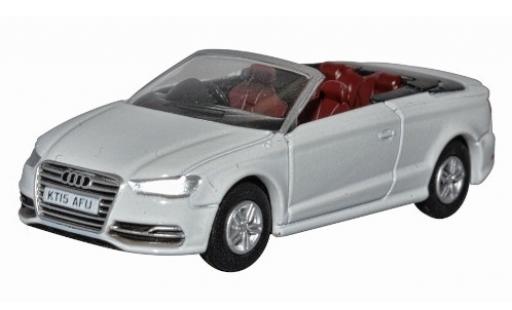 Audi S3 1/76 Oxford cabriolet blanche RHD miniature