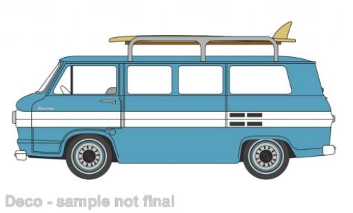 Miniature Chevrolet Corvair 1/87 Oxford Greenbrier Passenger Wagon turquoise 1961 Chevrolet Corvair 1/87 Oxford Greenbrier Passenger Wagon turquoise 1961 miniature